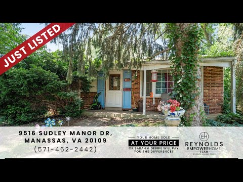 9516 Sudley Manor Dr, Manassas, VA home video tour