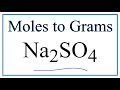 Sodium Sulfate Molar Mass Concepts
