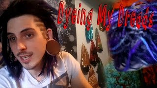 Dyeing My Dreads Teal And Purple