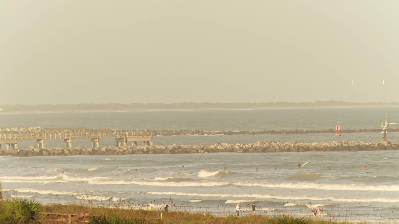 🏄‍♂️🌊 Surfing & 🚢 Cruise Ships from Cape Canaveral 🌅 Jetty Park 10/29/26