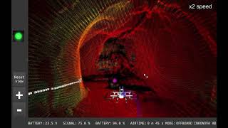 Stope scan drone flight and pointcloud download in under 5 minutes?