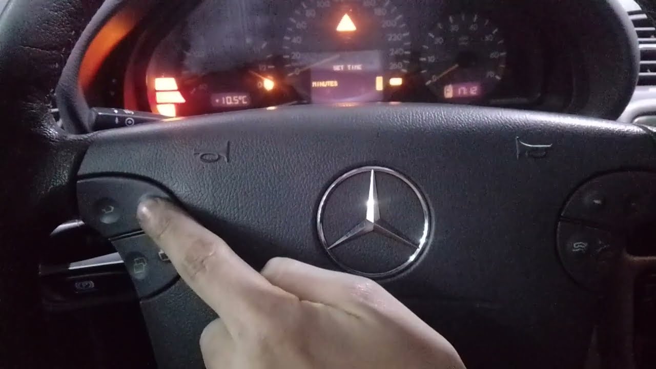 How to Set the Clock on Mercedes W208: Time-Keeping Mastery for Your Classic Ride!