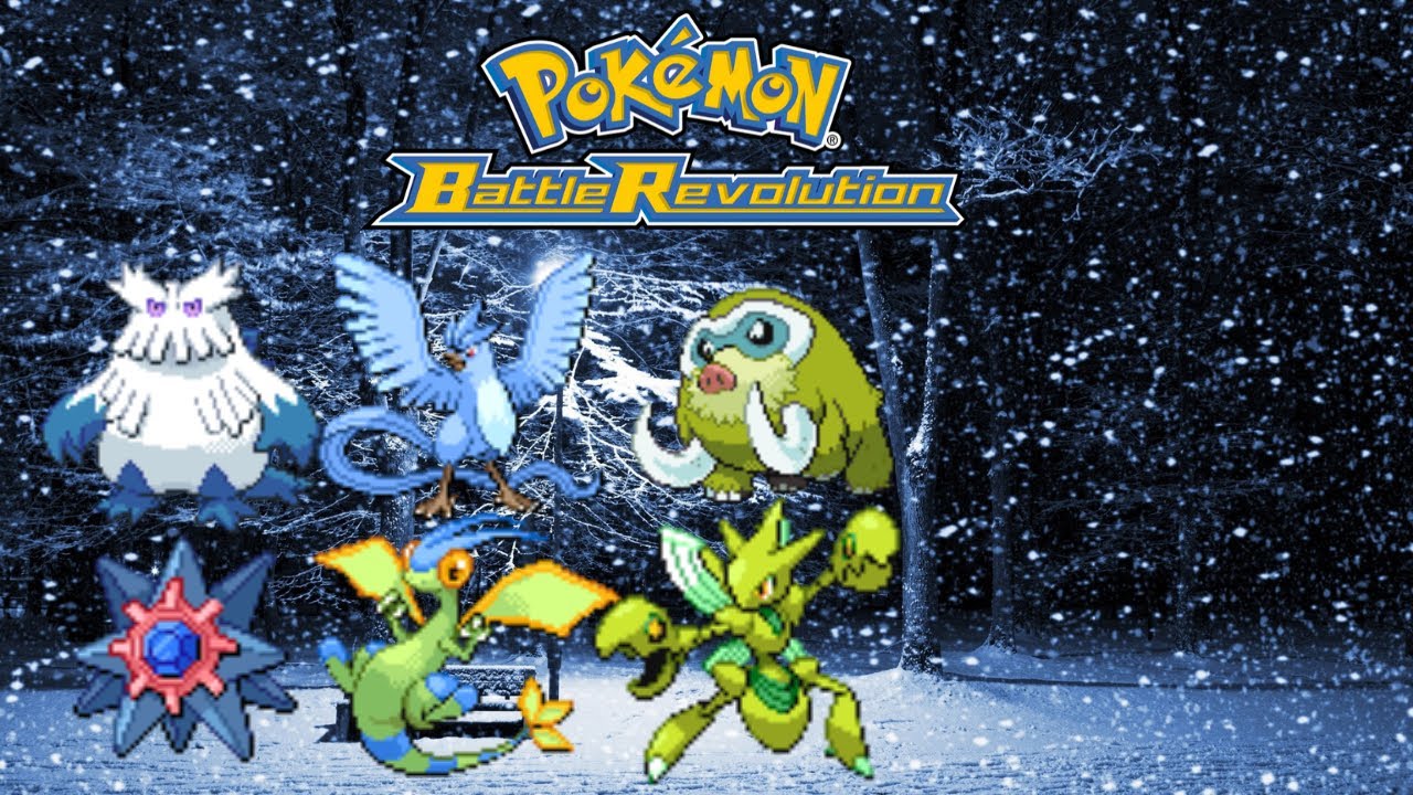 Pokemon Battle Revolution - Stargazer Colosseum - Hail Team