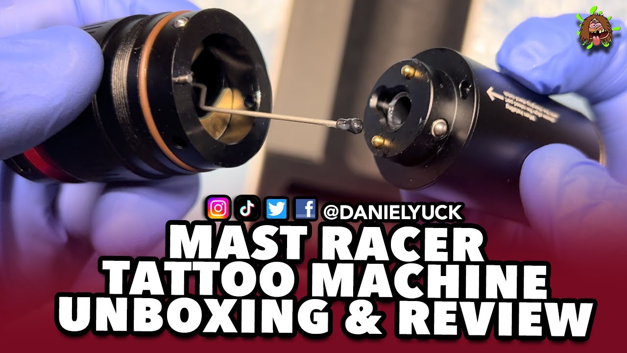 Mast Racer Tattoo Machine Unboxing & Review 