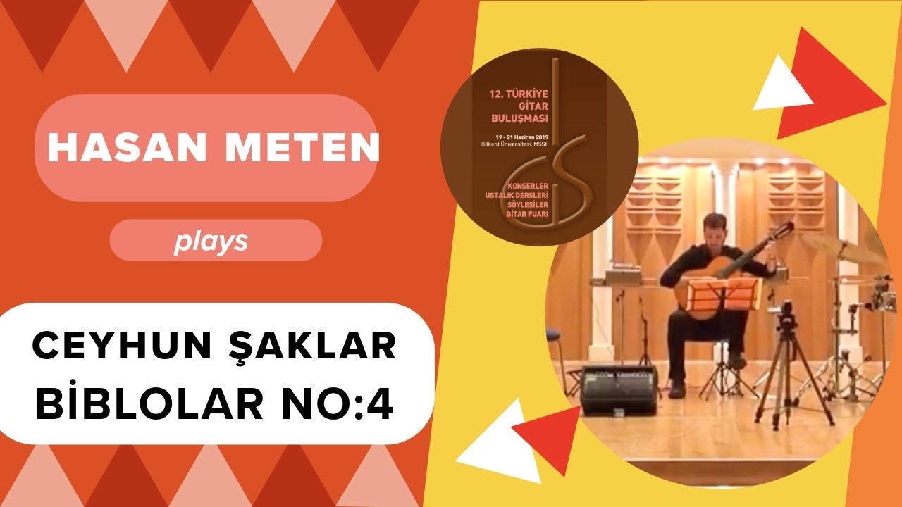 Ceyhun Şaklar, Biblolar / No.4, Hasan Meten,  12. TGB