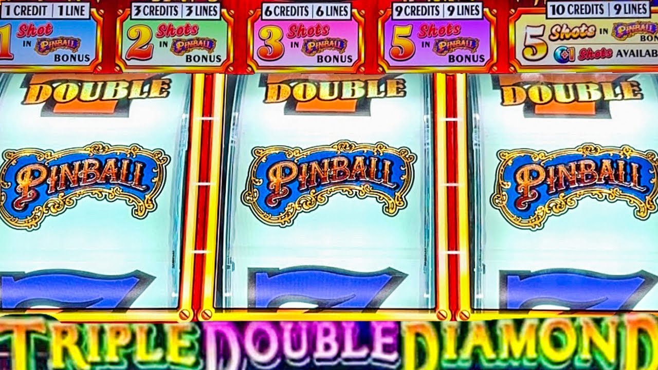 New Pinball Double Gold and Triple Double Diamond Slots Old School
