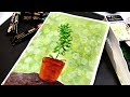 🔴Beginner Gouache Painting tutorial - Jack the Jade Plant