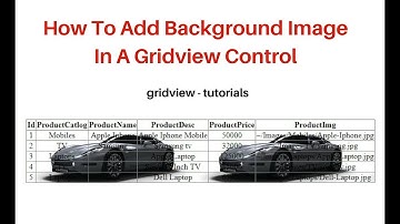 adding background image in gridview control asp.net 4.6 code c#