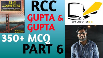 RCC GUPTA & GUPTA MCQ || PART 6