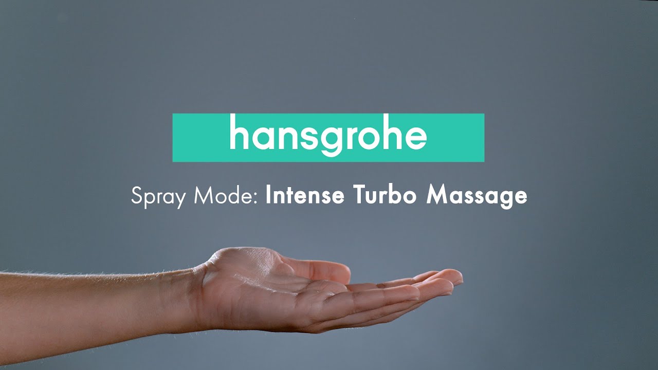 hansgrohe Spray Mode - Intense Turbo Massage