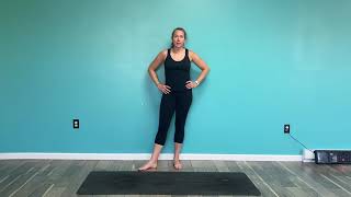 Low lunge dynamic stretch