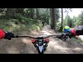 Downhill Enduro Jump line