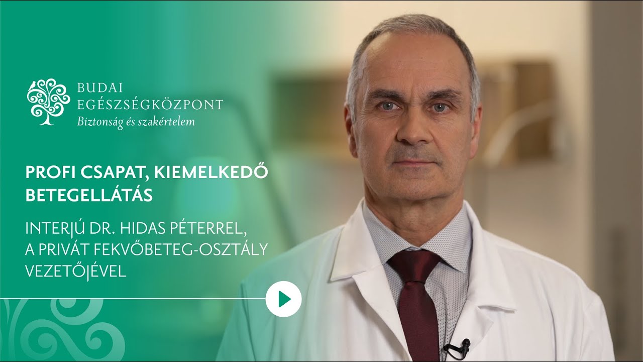 Profi csapat, kiemelkedő ellátás a Budai Egészségközpont privát fekvőbeteg-osztályán