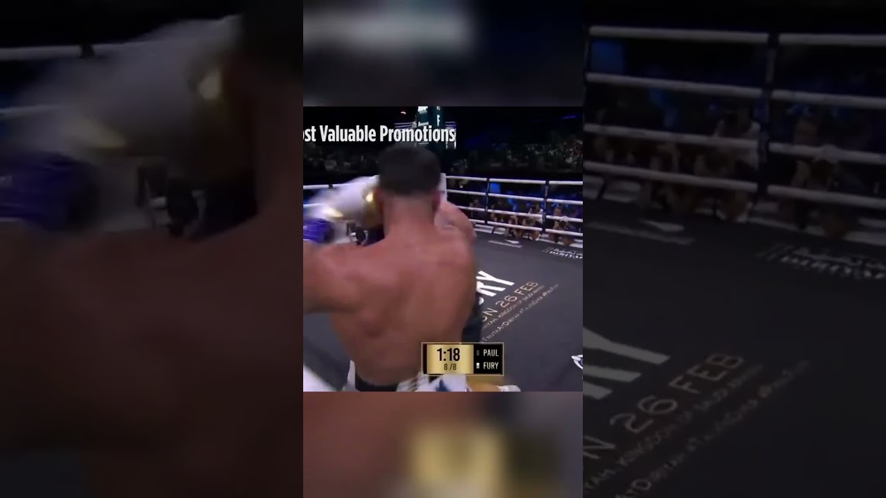 Jake Paul VS Tommy Fury - Highlights