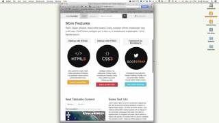 Twitter Bootstrap Basics Build Responsive Websites Tutorials - #15-Coding The Feature Section