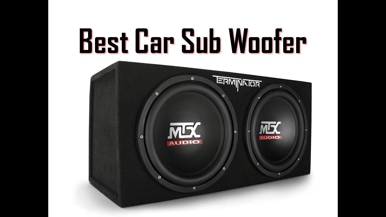 top rated car subwoofers