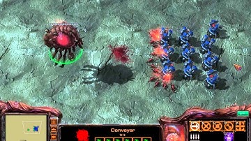 Starcraft 2 - Custom Race Neo Zerg tech demo 13