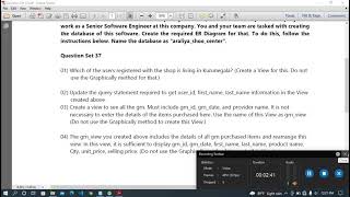 DBMS Question Session Task No 37 | 1st Year | Semester 01 | Java Institute | Nimesh Dilshan