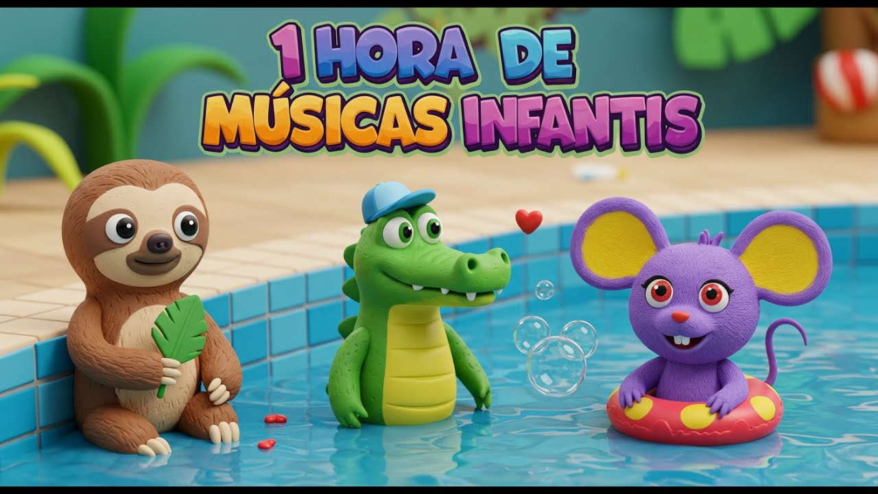 Louvor Infantil 60 Minutos - Músicas Gospel Alegres e Educativas para ...