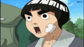 Rock Lee terkejut Neji dikalahkan Naruto