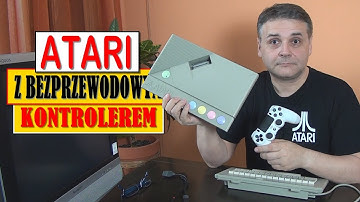 larek pokazuje... Atari z bezprzewodowym kontrolerem