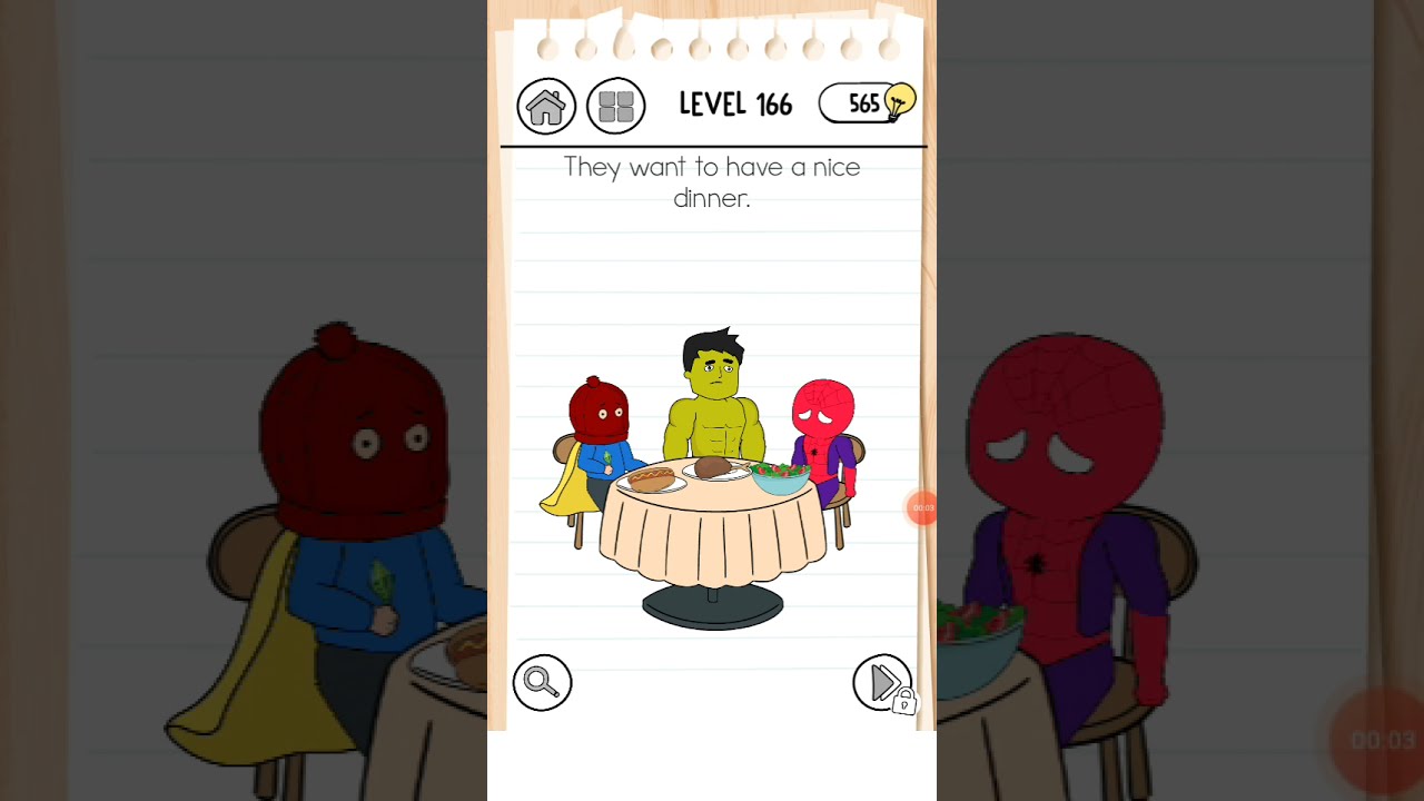 brain test 3 level 166