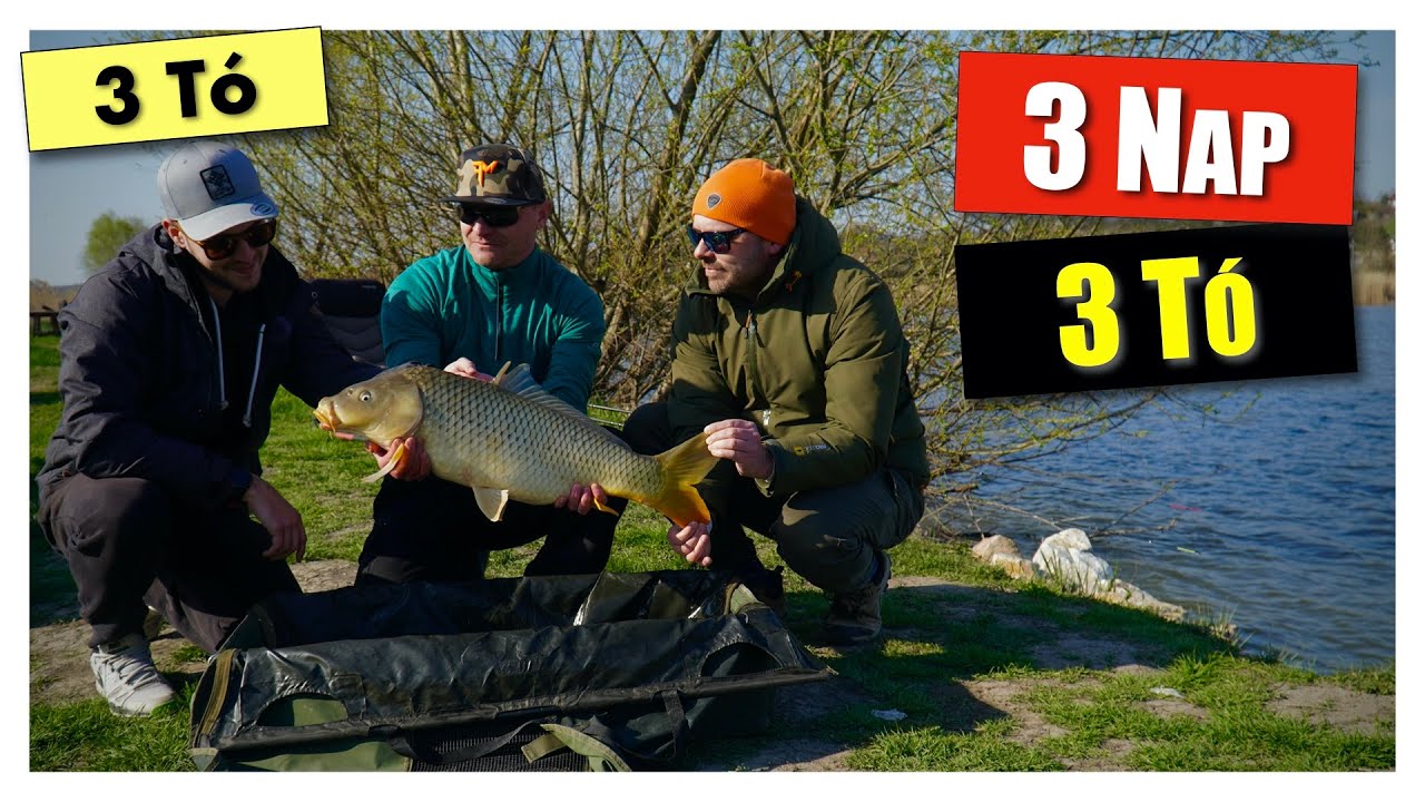 Tavaszi ponty - triatlon | 3 nap - 3 tó Fish & Trips módra