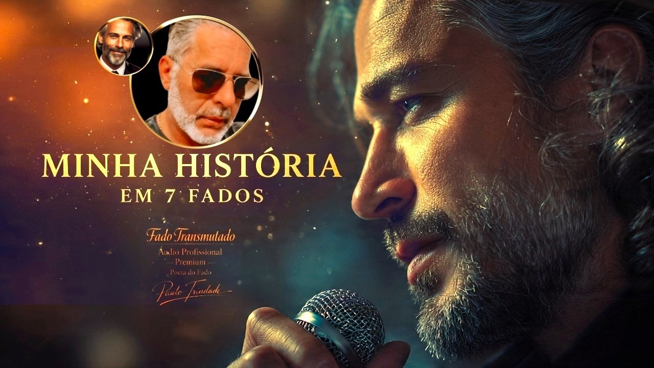 MINHA HISTÓRIA EM 7 FADOS Medley Exclusivo  Paulo Trindade   Áudio Premium