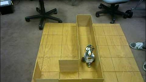 LEGO NXT MAZE SOLVER ROBOT . CISE201 project