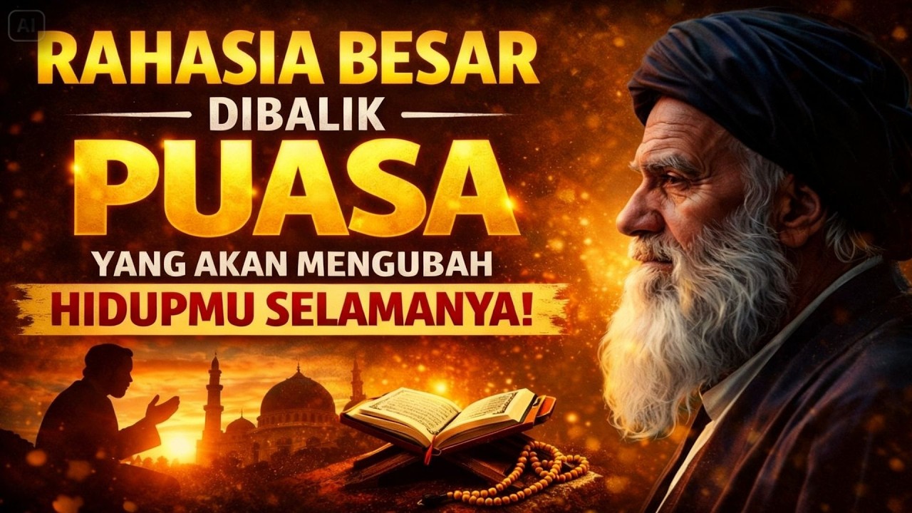 RAHASIA BESAR DIBALIK PUASA YANG AKAN MENGUBAH HIDUPMU SELAMANYA‼️| Cahaya Jiwa
