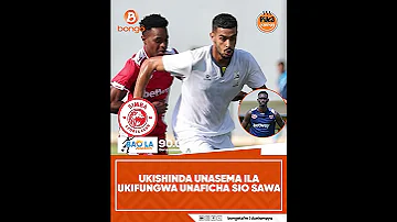 UKISHINDA UNASEMA ILA UKIFUNGWA UNAFICHA SIO SAWA 