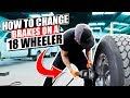 How to change brakes on a 18 Wheeler