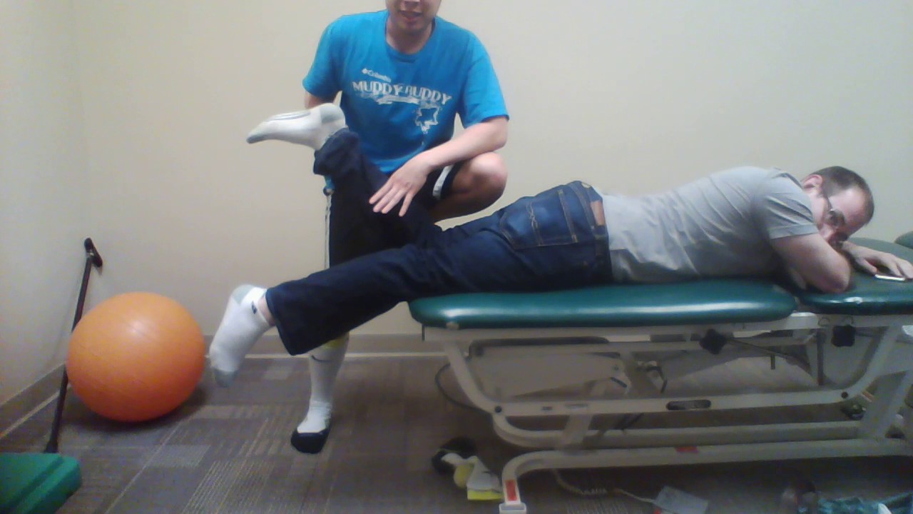 Anterior tibial femoral glides for improved knee extension YouTube