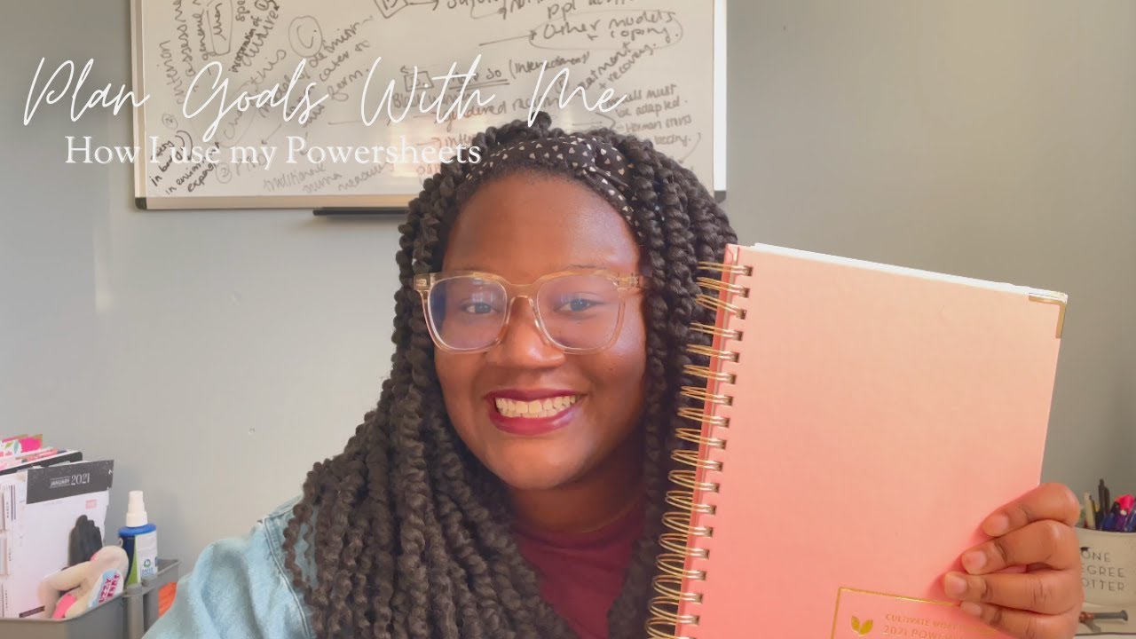 How I Use My Powersheets | Goal Setting