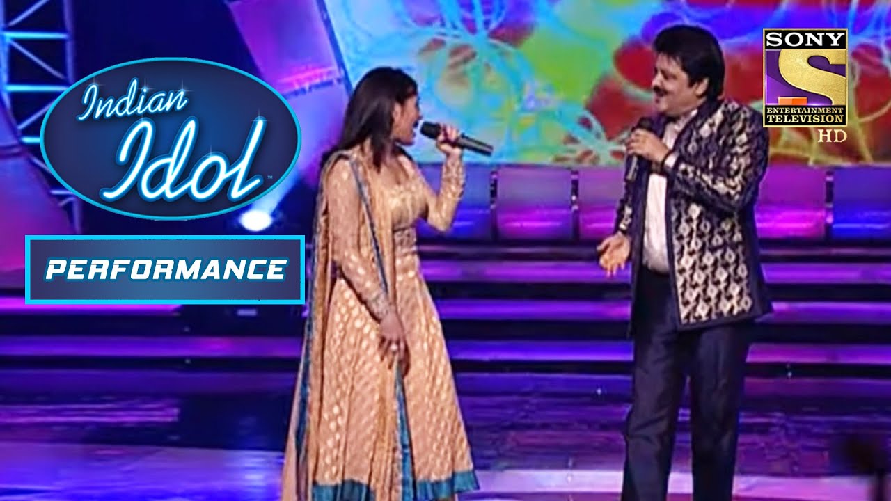 Sunidhi  Udit Ji Rocked The Stage With Their Performance  Anu Malik Salim Sunidhi  Indian Idol