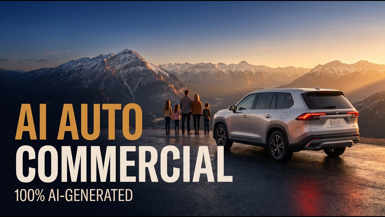AI automotive concept video