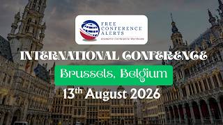 Brussels Conference Highlights | 13 August 2026!