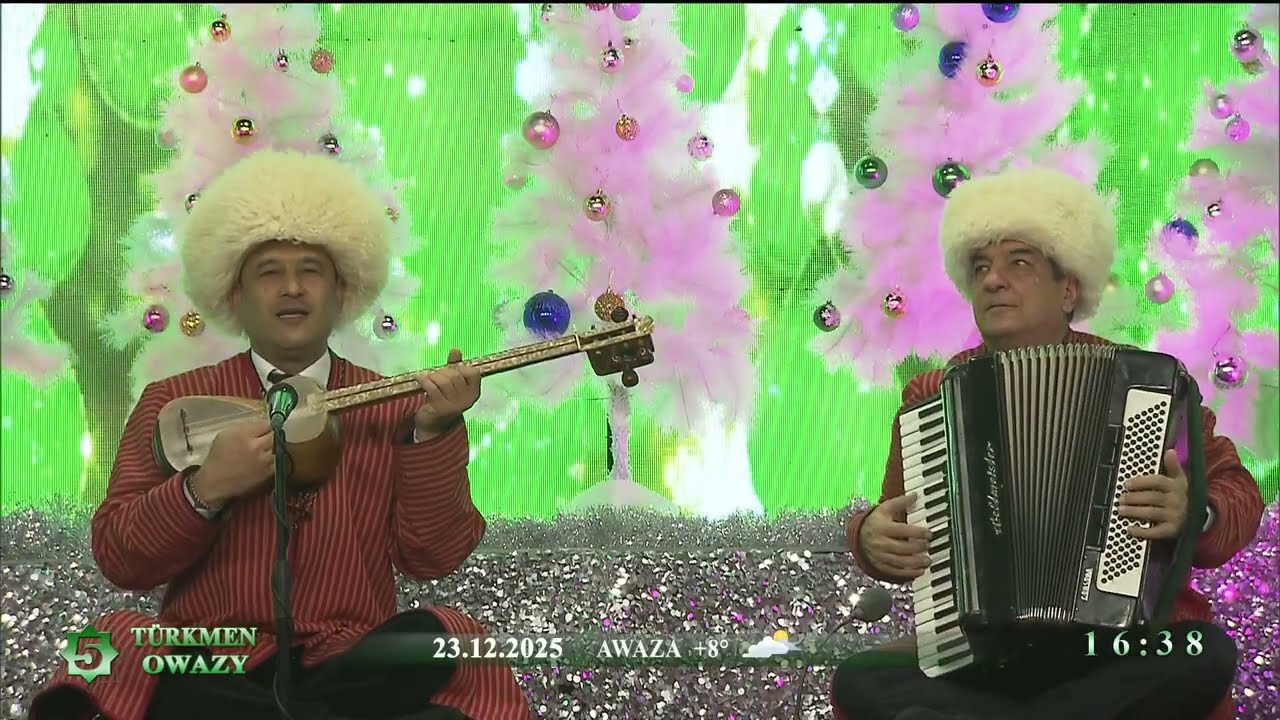 Çakan Annagylyjow (Täze ýyl - Türkmenistan, 2026) (2025.12.23 - Turkmen owazy) (1080p)