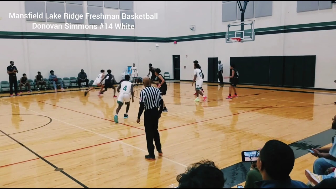 Lake Ridge High School Freshman Basketball Donovan Simmons 2023 YouTube