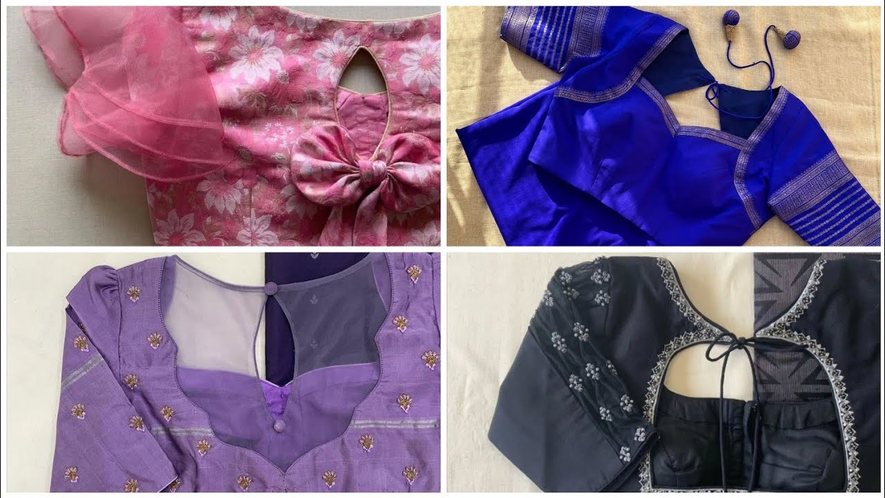 Trending blouse design ideas 