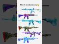 M416 Collections😱 #bgmi #girlgamer #shorts #pubgm #m416skin #collection #viralshorts