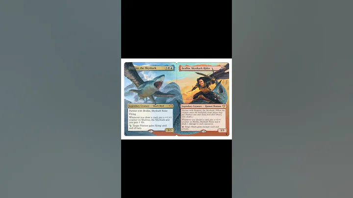 Shabraz & Brallin Altered Art Panorama Commanders #edhcommander #mtg