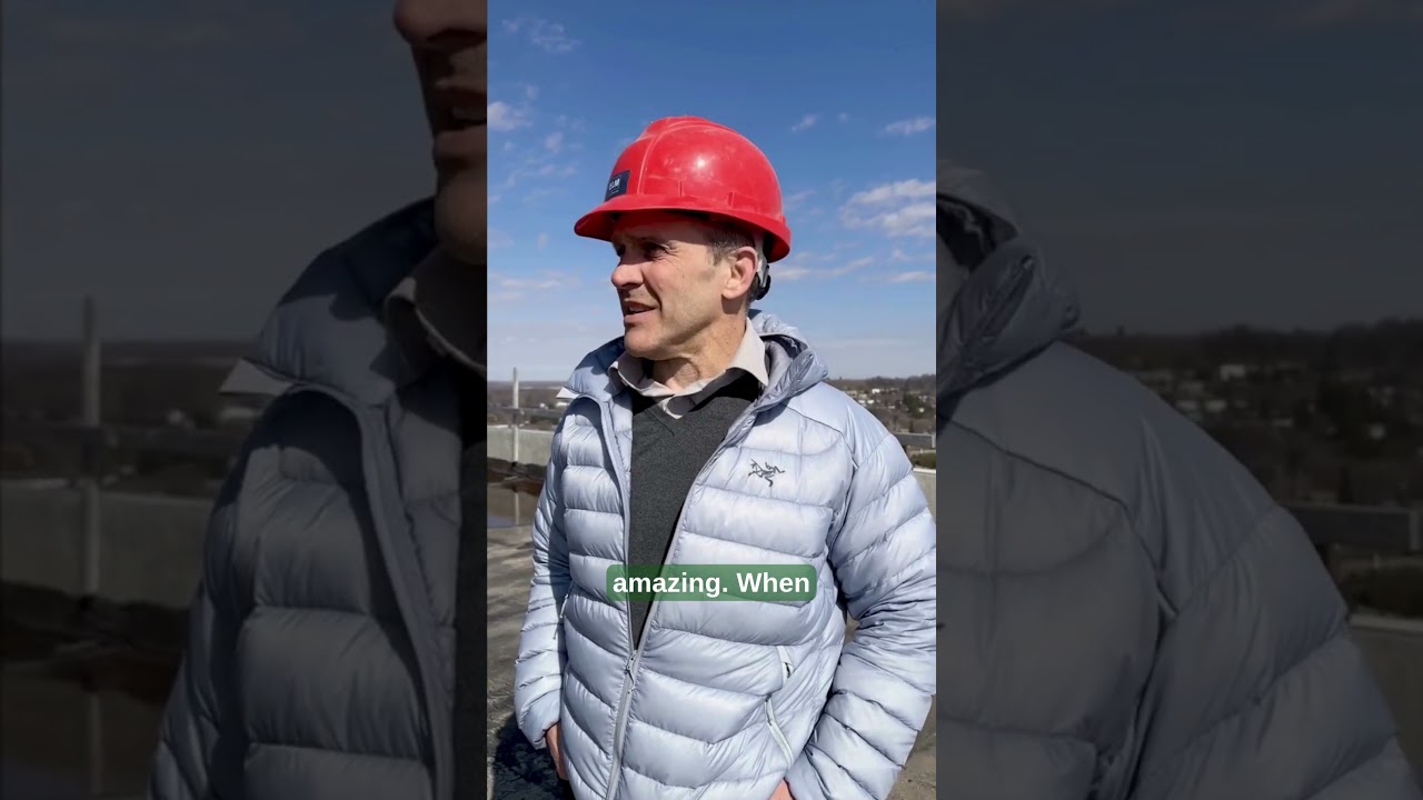 Boss on site! Brian Dorr checking out progress at 1333 Weber St E.