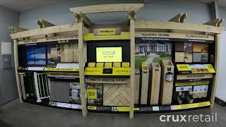Crux Retail | YellaWood | Home Improvement | Interactive Showroom Installation