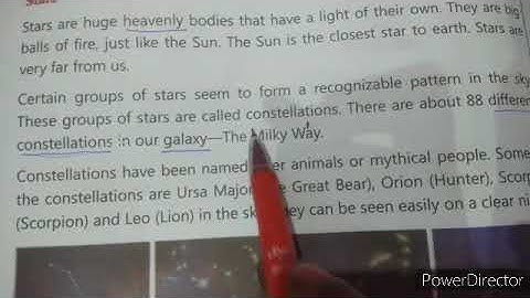 Class:1 Science(Chapter:13-Up in the Sky) The Starts