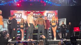 Antonio Zepeda vs. Lemir-Isom Riley Face-Off
