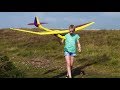 Bird of Time in lovely smooth conditions. RC Gliding.