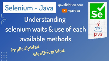 Selenium wait methods in detail | ImplicitlyWait | ExplicitWait