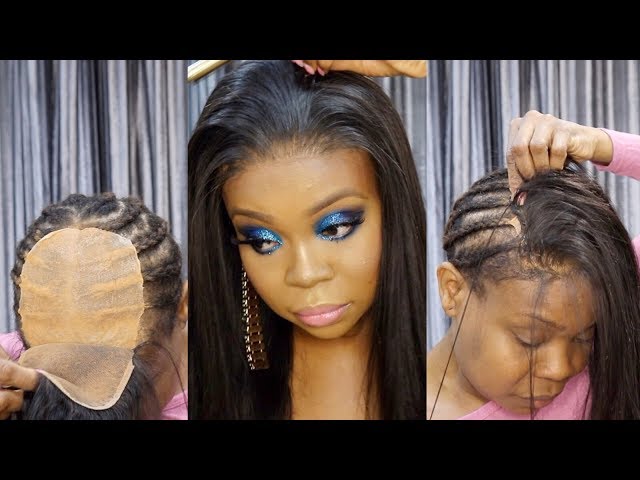 How To Do Lace Closure Sew In Weave Like A Frontal Recool Hair - Youtube