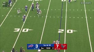 Josh Allen scrambles for the TD